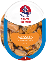 Mussels &quot;Southern Spices&quot; in oil